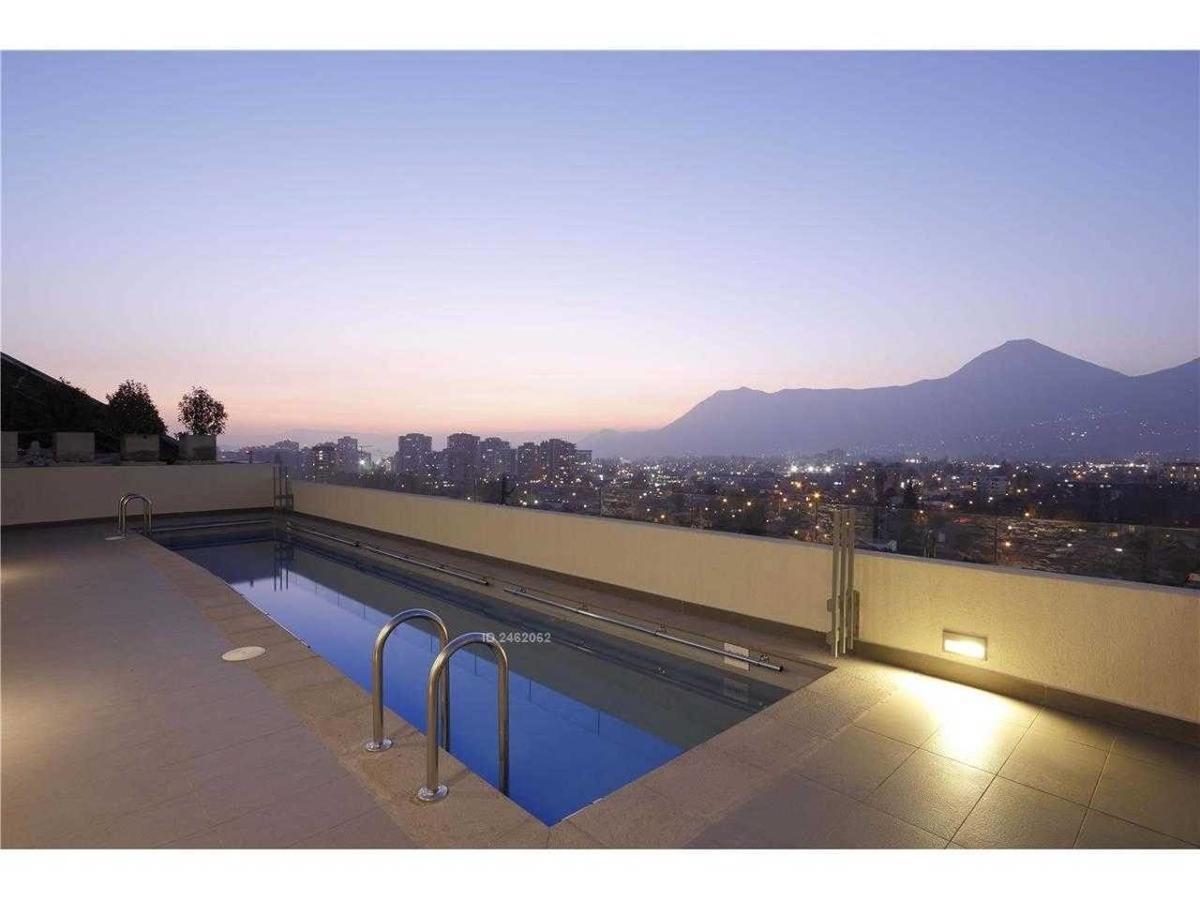 Charming Studio - W/Mountain View, Pool, & Gym Apartment Santiago Exterior foto